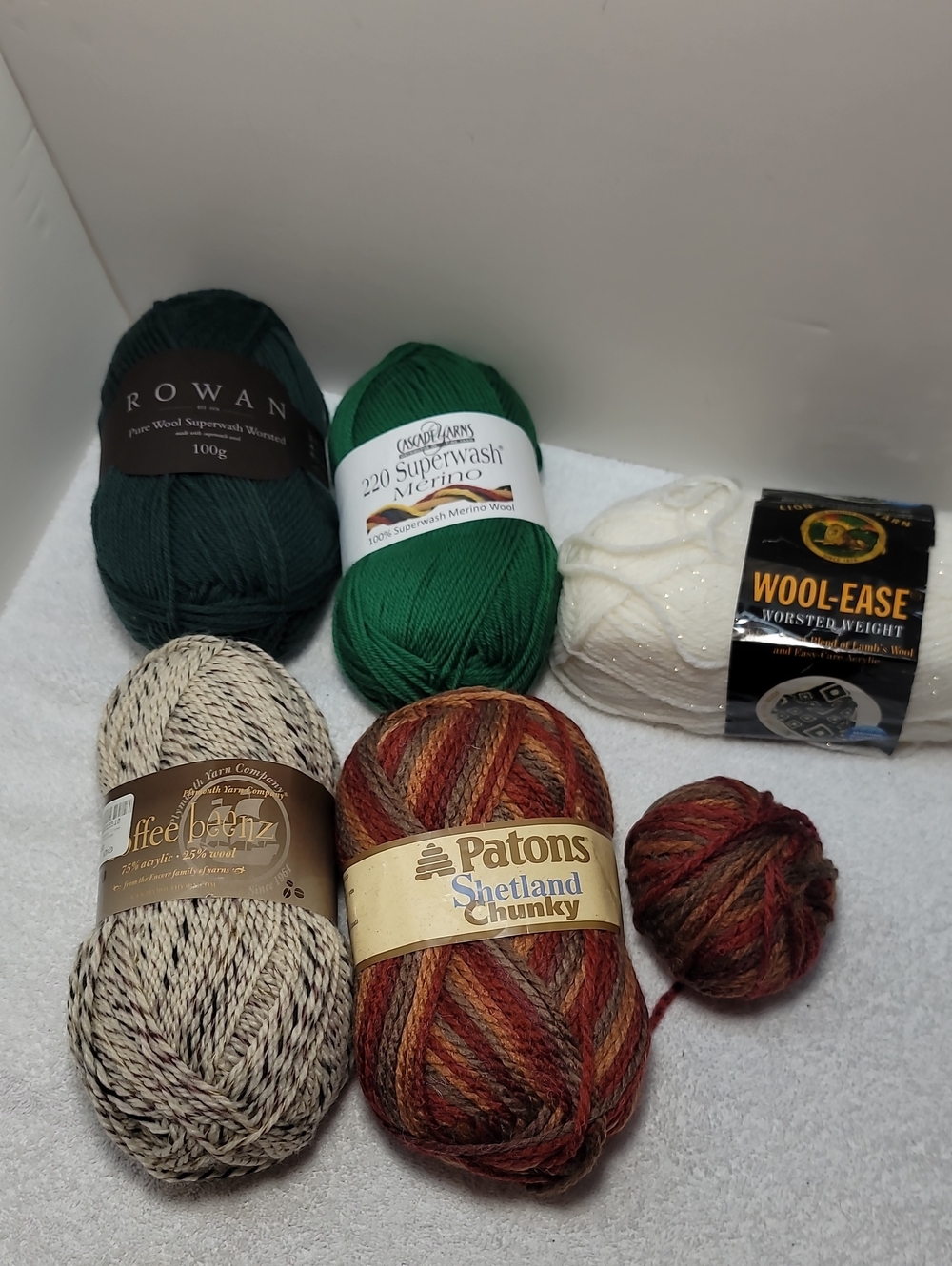 Asst. Yarn Bundle Multi Odds 5 Skeins  #2